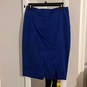Limited blue pencil skirt
